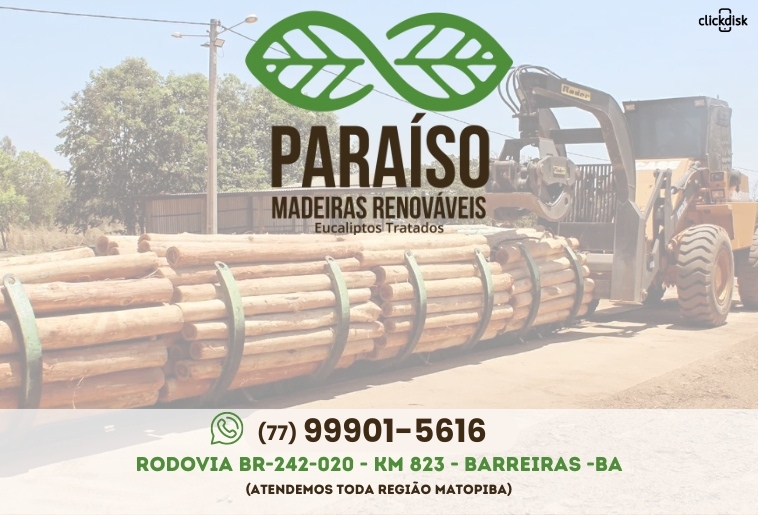 Banner .PARAISO MADEIRAS RENOVAVEIS